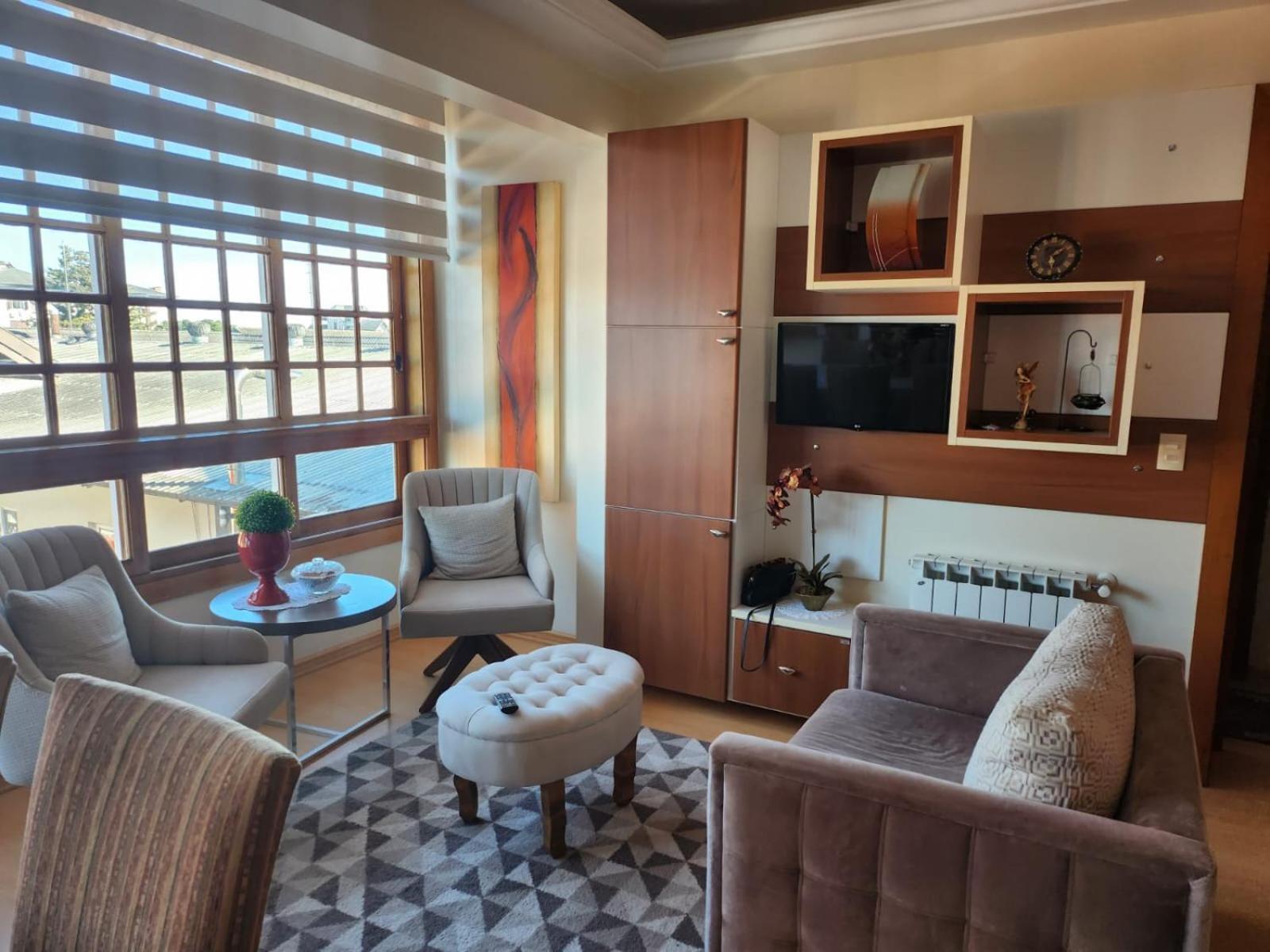 Apartamento Solar Do Centro - Luxo กรามาโด ภายนอก รูปภาพ